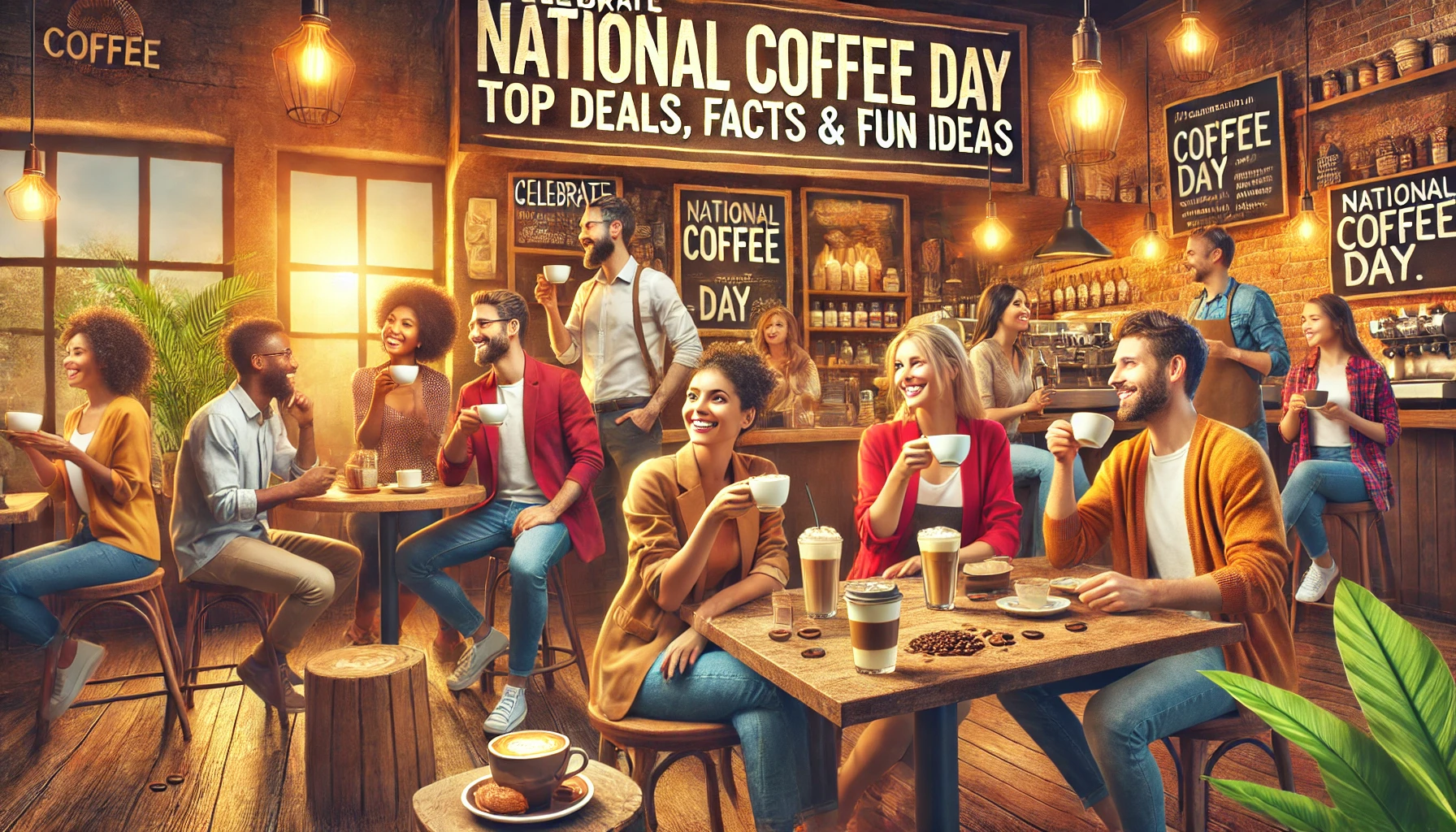 Celebrate National Coffee Day Top Deals, Facts & Fun Ideas