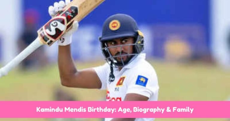 Kamindu Mendis Birthday: Age, Biography & Family