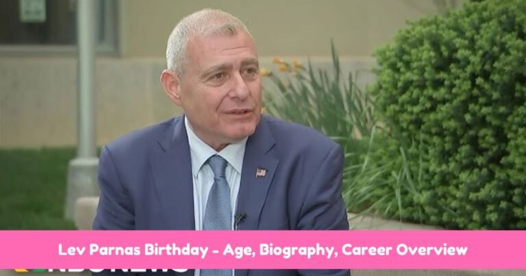 Lev Parnas birthday celebration with career and age details