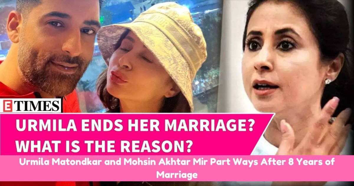 Urmila Matondkar and Mohsin Akhtar Mir Part Ways After 8 Years of Marriage