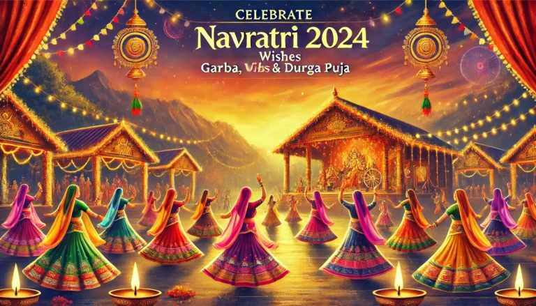 Celebrate Navratri 2024 Garba, Wishes & Durga Puja