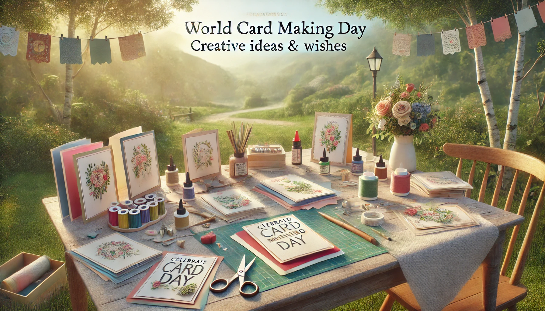 Celebrate World Card Making Day Creative Ideas & Wishes