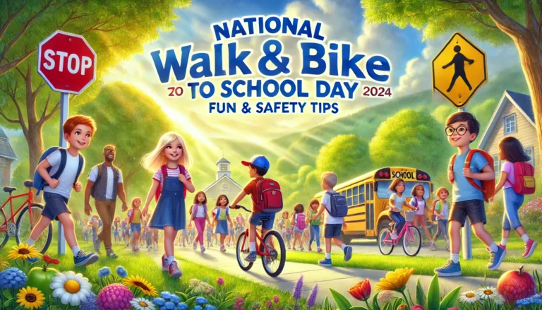 National Walk and Bike to School Day 2024 Fun & Safety Tips