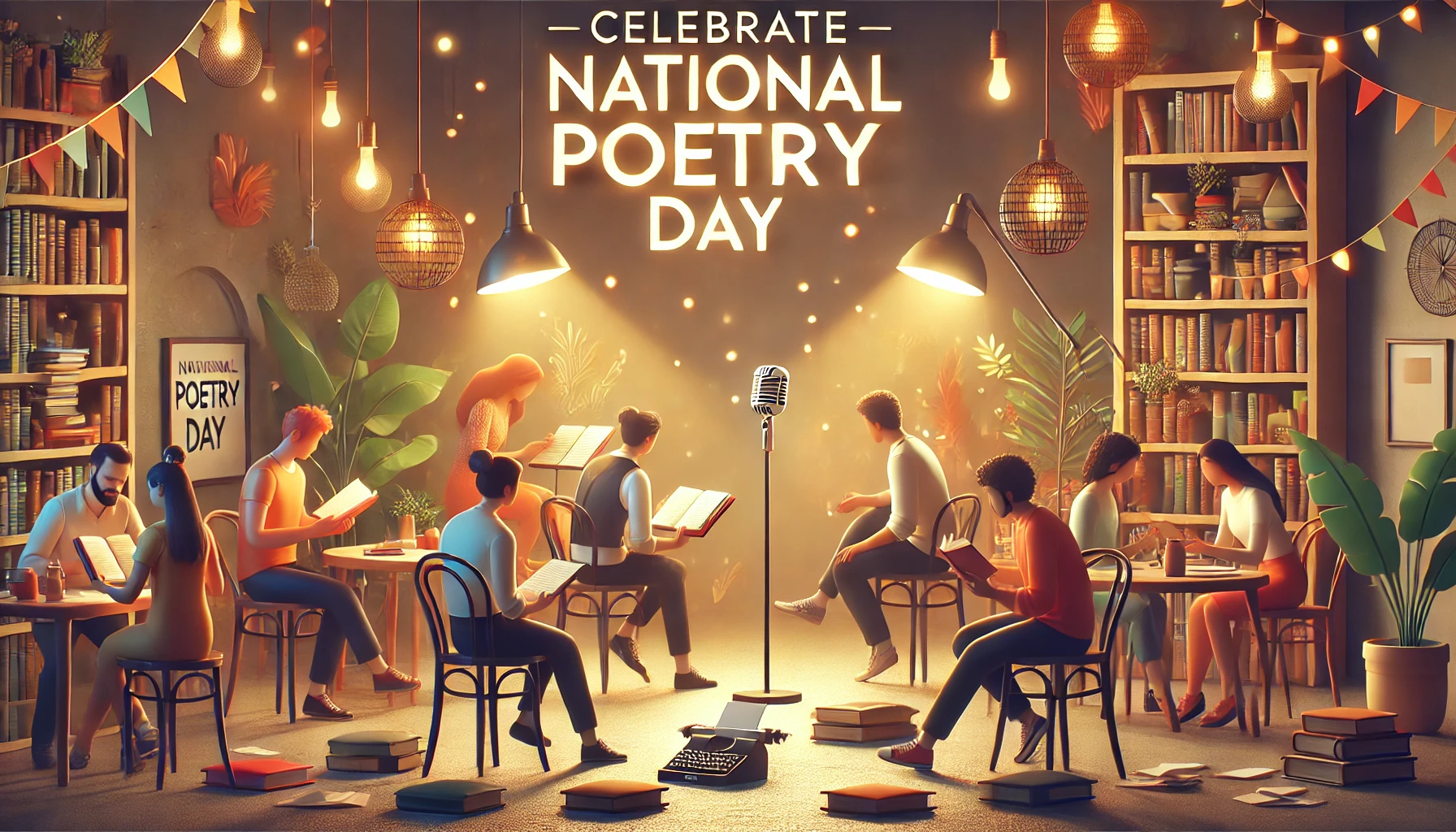 Ways to Celebrate National Poetry Day 🎊