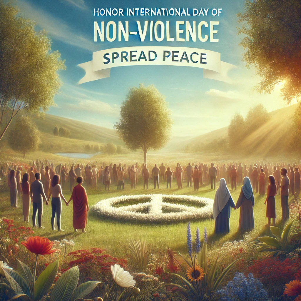 🌟 How to Celebrate the International Day of Non-Violence